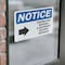 Signmission Contractor Material And Equipment Sign With Symbol, 10 in W x Rectangle, Vinyl Decal OS-2PACK-NS-D-710-L-10819 - alternate 6